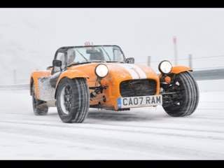 evo Diaries- Caterham Supersport snow driving