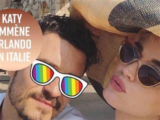 Katy Perry et Orlando Bloom en Italie