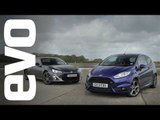 Ford Fiesta ST vs Toyota GT86 | evo TRACK BATTLE