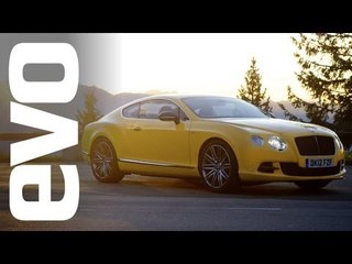 200mph in a Bentley Continental GT Speed | INSIDE evo