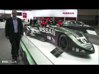 Nissan DeltaWing at the LA show - evo magazine
