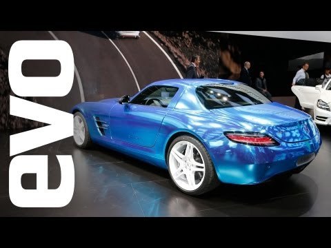 Mercedes SLS AMG Electric Drive: Paris 2012 | evo MOTOR SHOW
