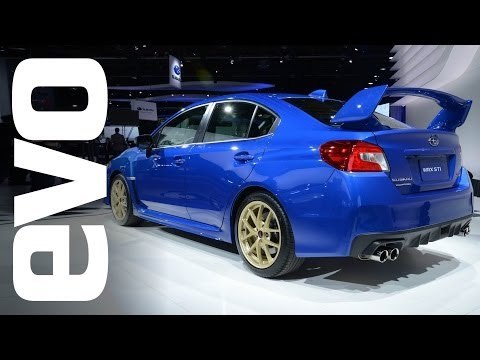 Subaru WRX STi at Detroit 2014 | evo MOTOR SHOWS