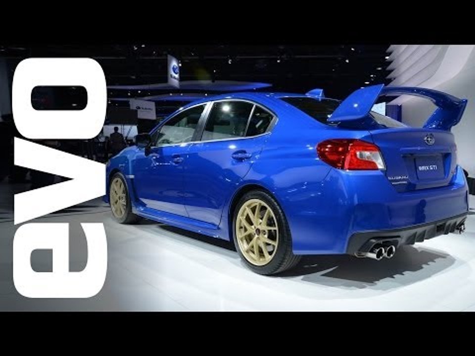 Subaru WRX STi at Detroit 2014 | evo MOTOR SHOWS
