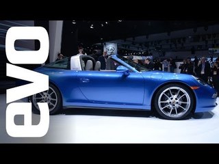 Porsche 911 Targa and Macan at Detroit 2014 | evo MOTOR SHOWS