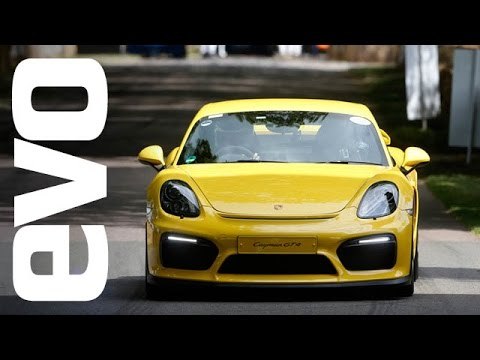Porsche Cayman GT4 Goodwood onboard | evo DIARIES