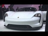 Porsche at the Frankfurt Motor Show - Mission E and 911 Carrera S