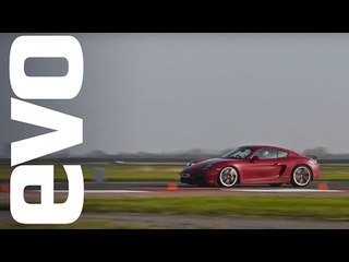Porsche Cayman GTS on board, Bedford Autodrome