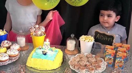 شوفو أشنو حضرت لعيد ميلاد إبني حبيبي  في أخر لحظة بأفكار بسيطة / علاش مكانجاوبش في التعاليق؟؟