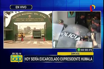 Continúa expectativa por excarcelación de Ollanta Humala y Nadine Heredia