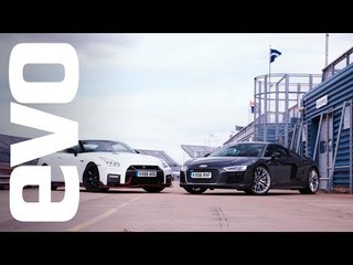 Audi R8 v Nissan GT-R Nismo | evo Track Review