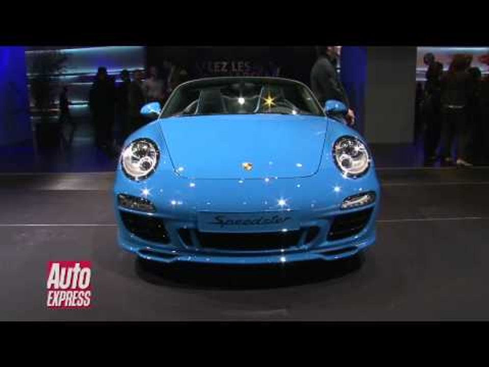 Porsche Speedster Paris Motorshow 2010 - Auto E...