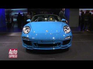 Porsche Speedster Paris Motorshow 2010 - Auto Express
