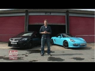 Focus RS500 vs Boxster on the track - Auto Express