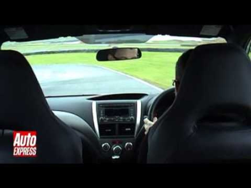 On board hot lap - Subaru Impreza WRX STi