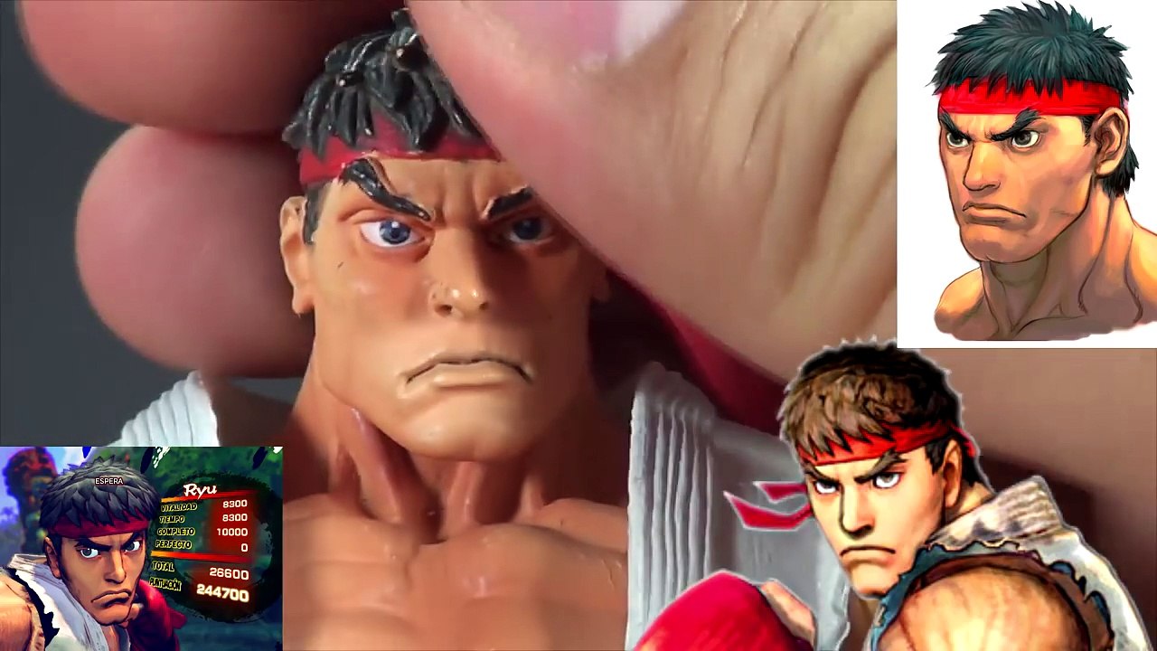 Ryu NECA Street Fighter IV Review en Español Hd