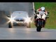 New BMW M5 vs BMW S1000RR superbike