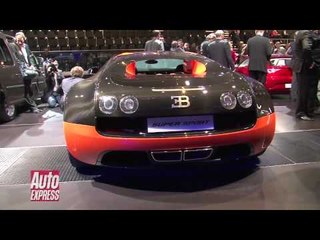 Bugatti Veyron Supersport at the Paris Motorshow 2010 - Auto Express