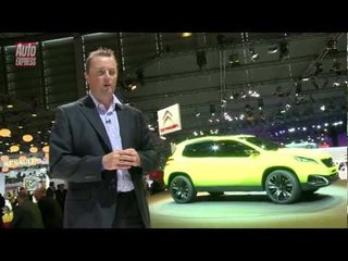 Peugeot 2008 at the 2012 Paris Motor Show - Auto Express