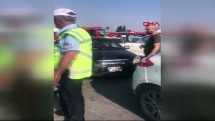 15 araçlı zincirleme kaza