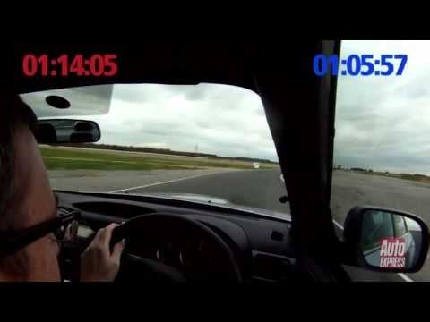 BMW M135i vs Subaru WRX STi track test - Auto Express