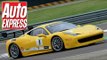 Ferrari 458 Challenge Evoluzione vs 458 Speciale on track