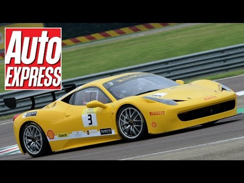 Ferrari 458 Challenge Evoluzione vs 458 Speciale on track