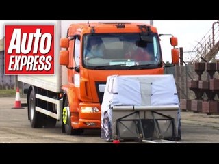 Incredible auto-braking truck - it's a life saver!