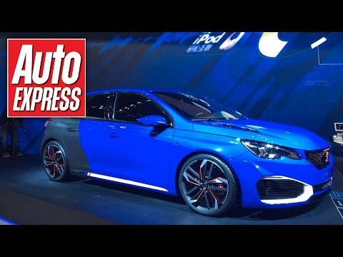 Peugeot 308 R HYbrid blasts into Shanghai with 493bhp