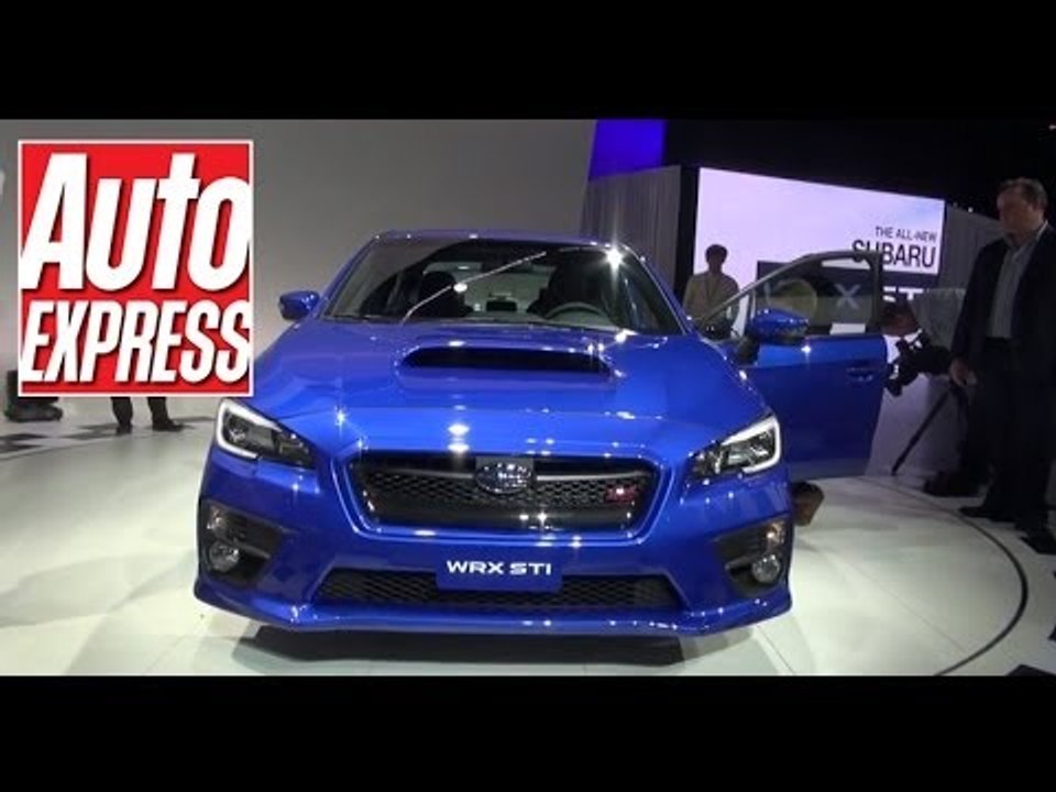 Subaru WRX STi at the Detroit Motor Show 2014 - Auto Express