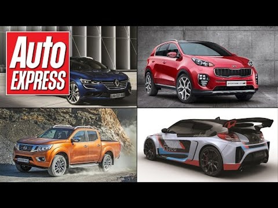 Frankfurt Motor Show preview, Kia Sportage & Renault Talisman - Car news in 90 secs