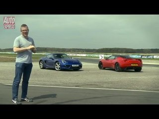 Porsche Cayman S Vs Lotus Evora S review - Auto Express