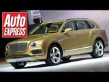 Bentley Bentayga first look at the Frankfurt Motor Show