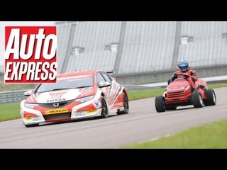 Honda Mean Mower vs BTCC Honda Civic