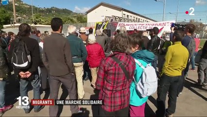 Migrants : une marche solidaire de Vintimille à Calais