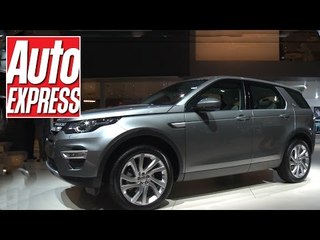 Land Rover Discovery Sport at the Paris Motor Show