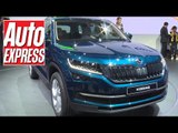 It's the Skoda Kodiaq! New large SUV is Paris 2016 show star