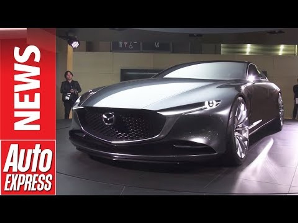 Sleek Mazda Vision Coupe concept wows crowd at Tokyo Motor Show