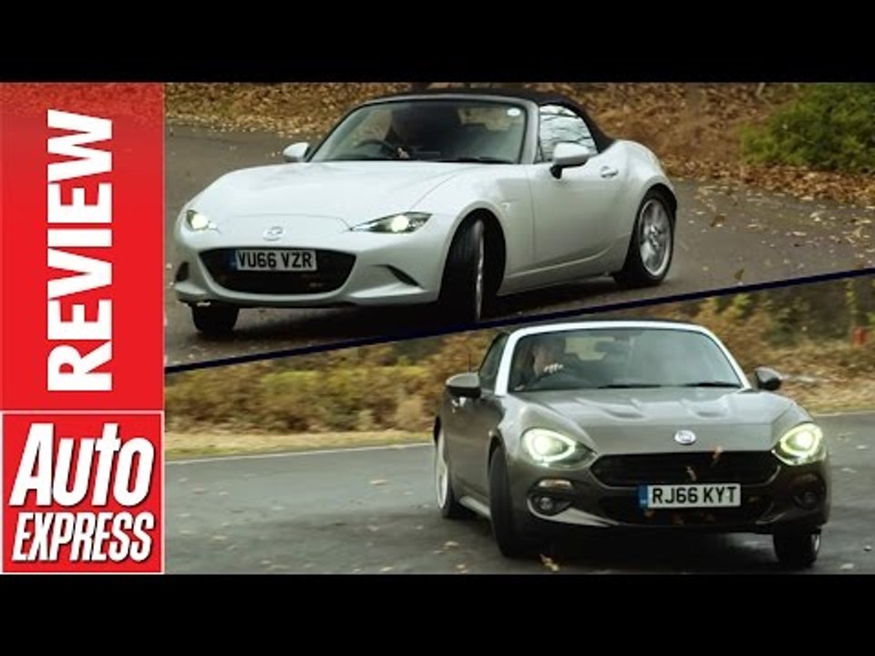 Mazda MX-5 vs Fiat 124 Spider: can Fiat out-Mazda the Mazda?