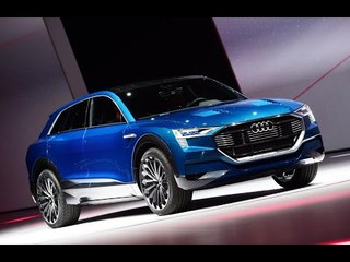 Audi Q6 e-tron - new electric SUV at Frankfurt 2015