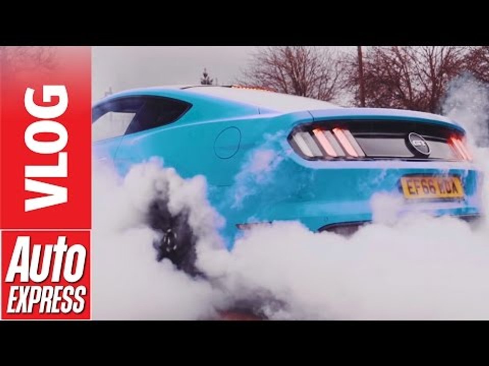 Old meets new: new Ford Mustang & '69 Mach 1 with Gareth Ainsworth and Wycombe Wanderers FC