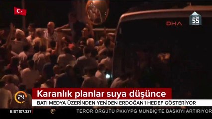 Erdoğan'ı hedef gösterdiler