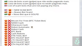 List of Bots Scam 2018