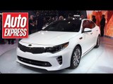 Kia shows off new Optima in New York - Vlog