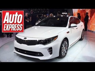Kia shows off new Optima in New York - Vlog