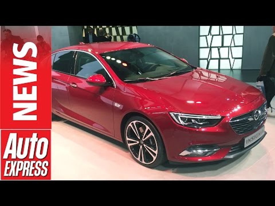 New Vauxhall Insignia Grand Sport: stylish saloon goes upmarket