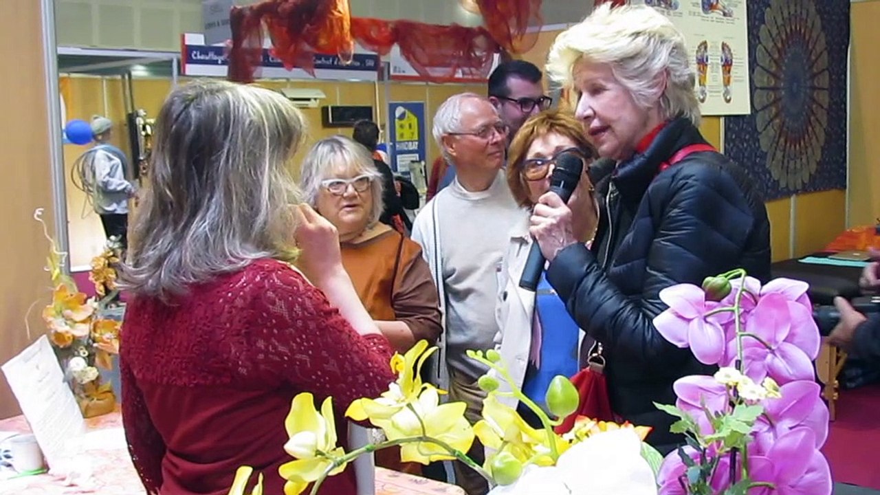 Marion Game au salon seniors 2018 de tarbes