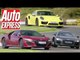 Honda NSX vs Porsche 911 Turbo vs Audi R8 V10 supercar track battle