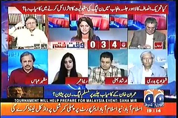 PMLn is defeated & Demoralized - Hassan nisar's amazing response on PTI Lahore jalsa
