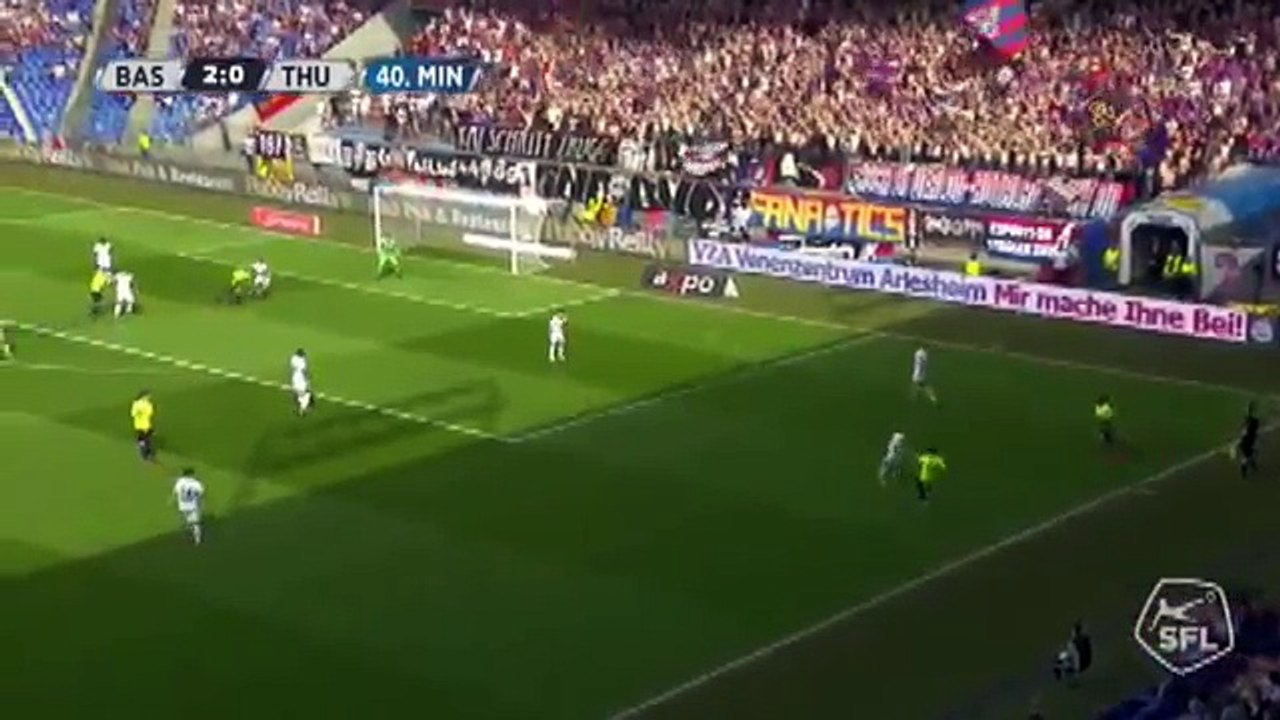 Basel 2:1 Thun (Switzerland. Super League. 29 April 2018)